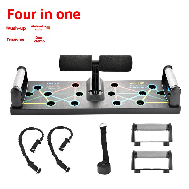 Push Up Board - Push-up board vier-in-één fitnessapparaat voor thuisgebruik,