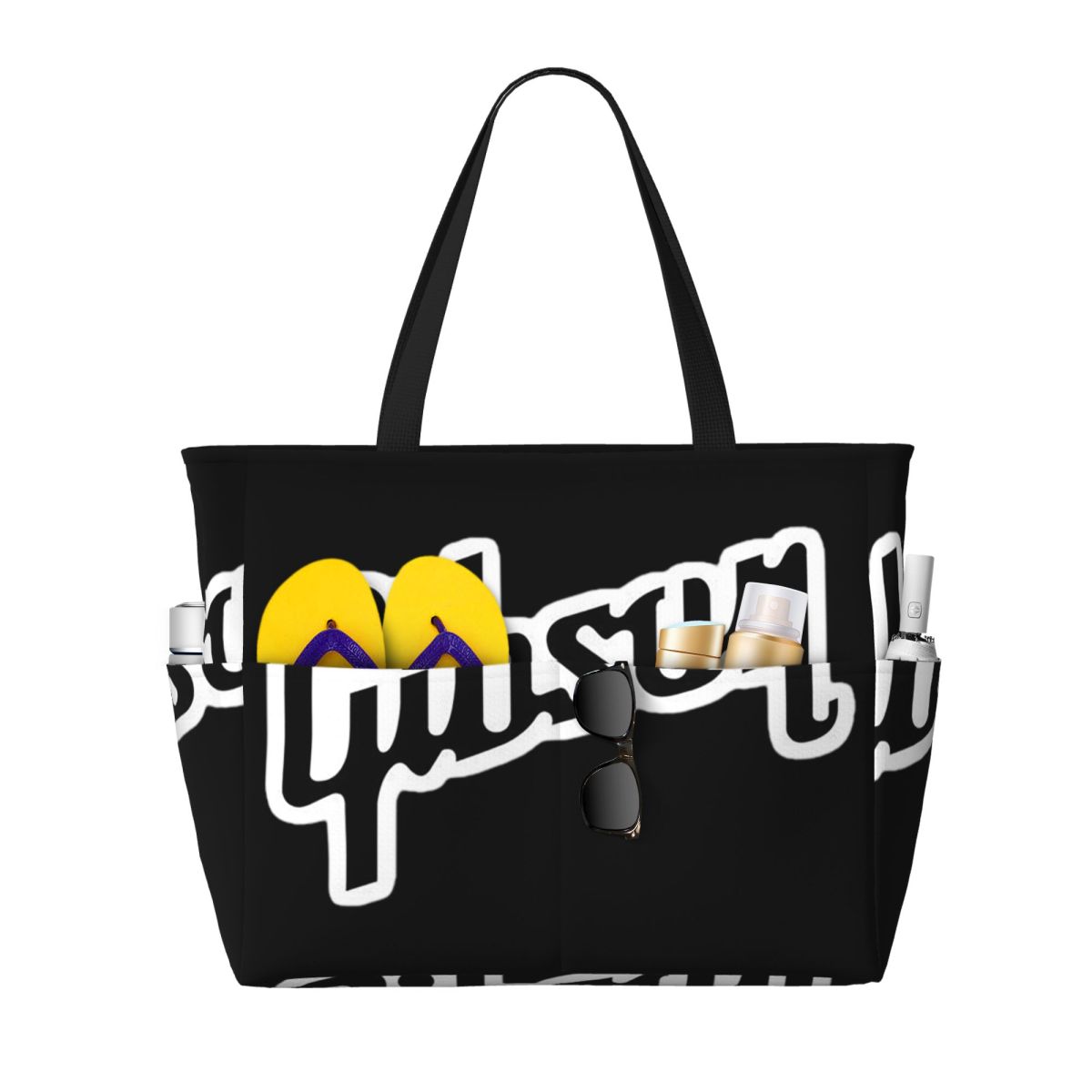 Yoga Fitness Music - Gibsons Music 1894 Logo Strandtas Sport