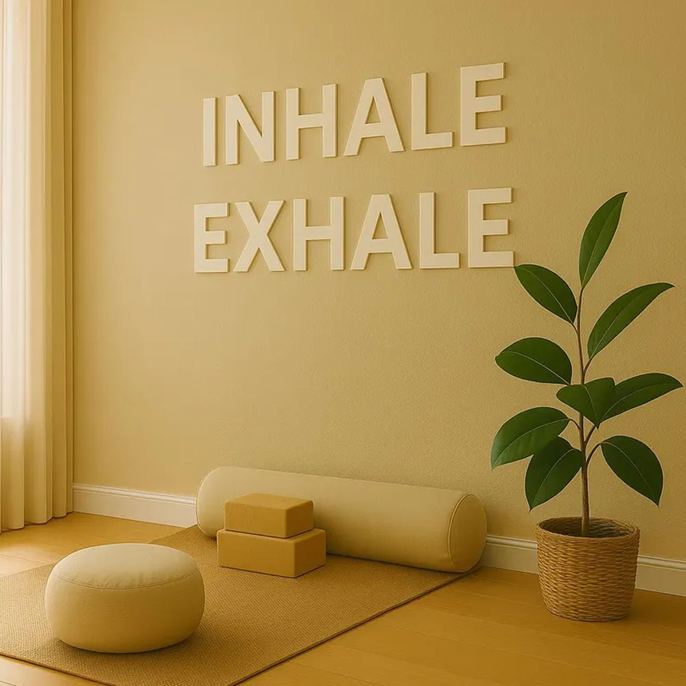 Yoga Fitness Rooms - INHALEER UITHAAL,