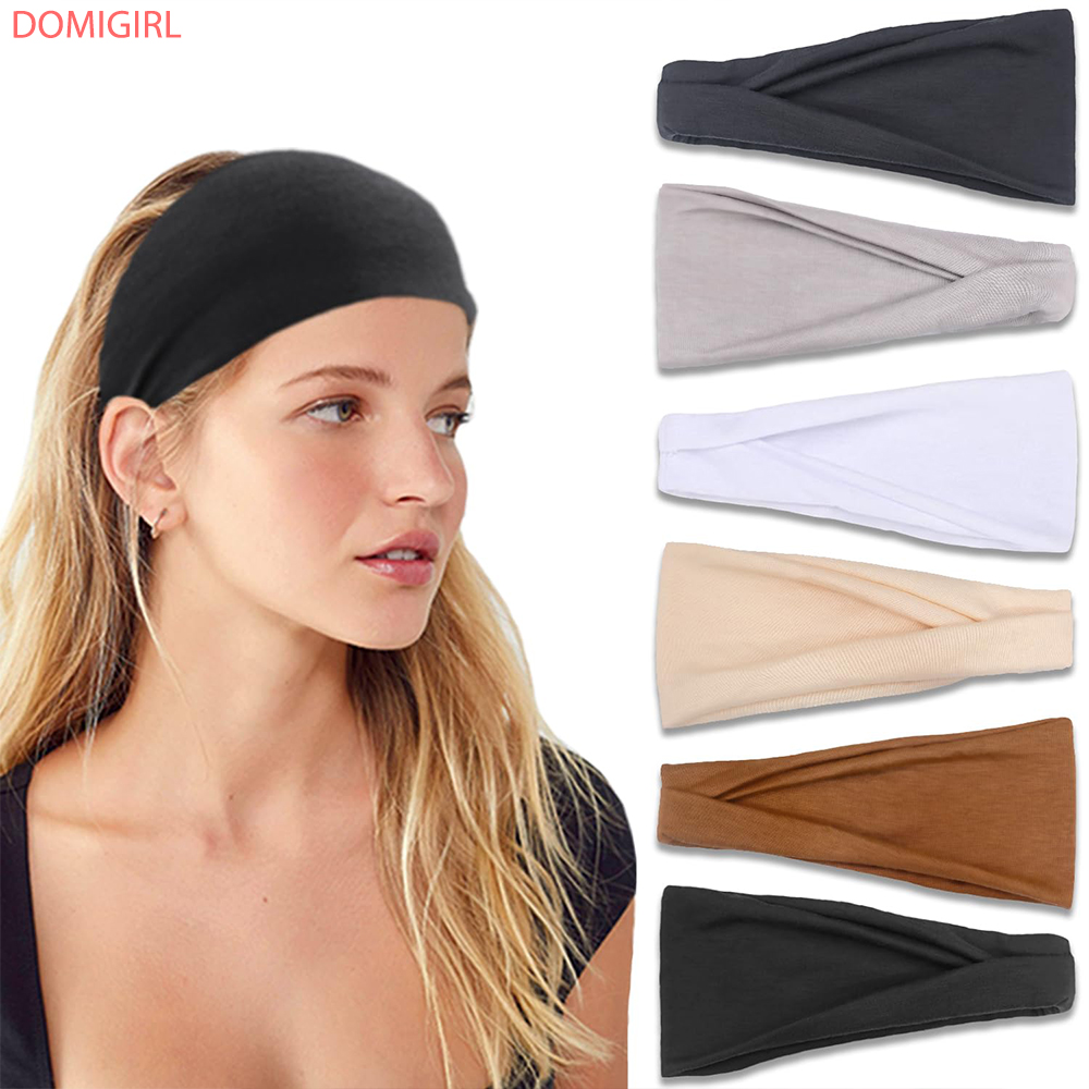 Stretch Strap Yoga - Nieuwe effen kleur elastische haarband yoga
