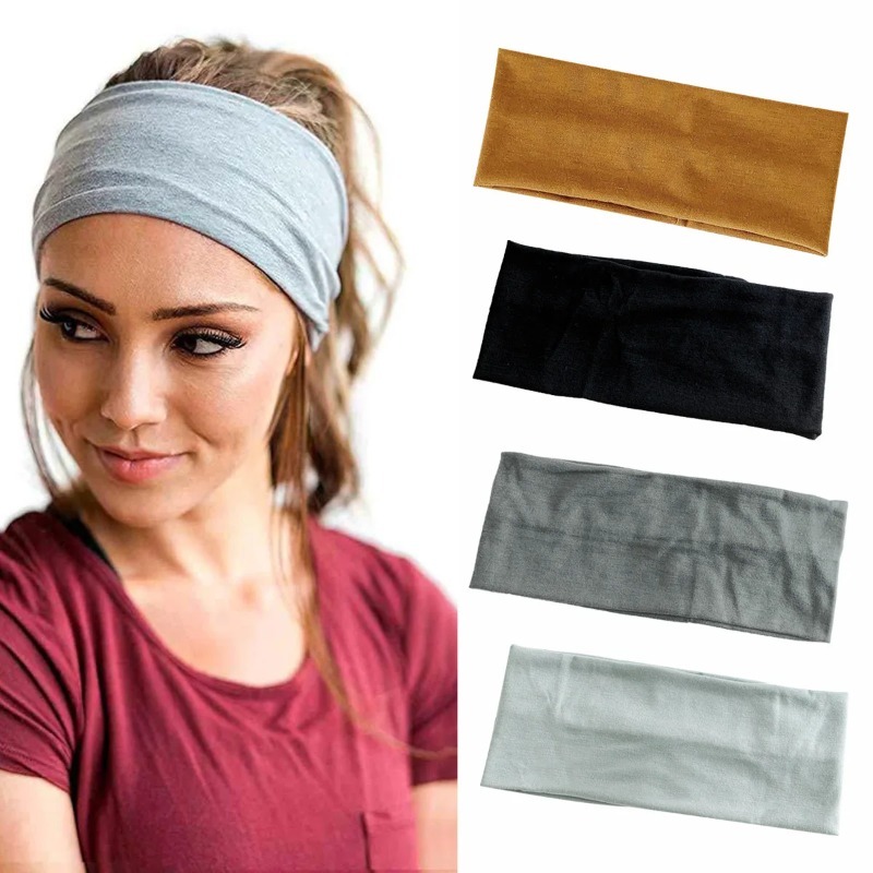 Stretch Strap Yoga - 9CM extra brede sportyoga-hoofdbanden voor dames