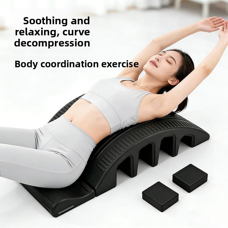 Yoga Fitness Body - Pilates Verbeterde Ruggengraat Corrector, Lumbale Stretching,