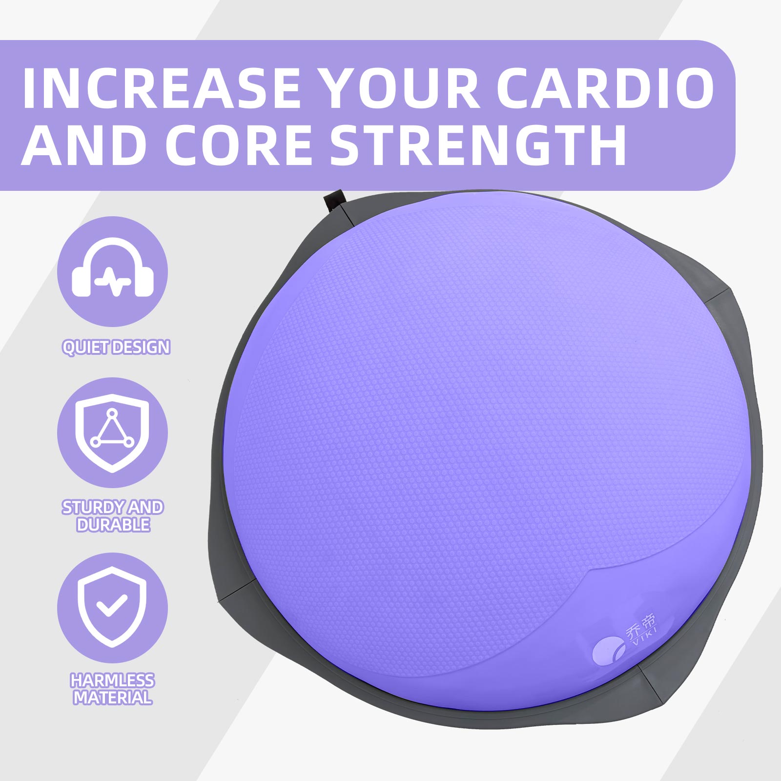 70cm Bosu Balansbal, Anti-Slip - Yoga In Fitness recensie en prijs
