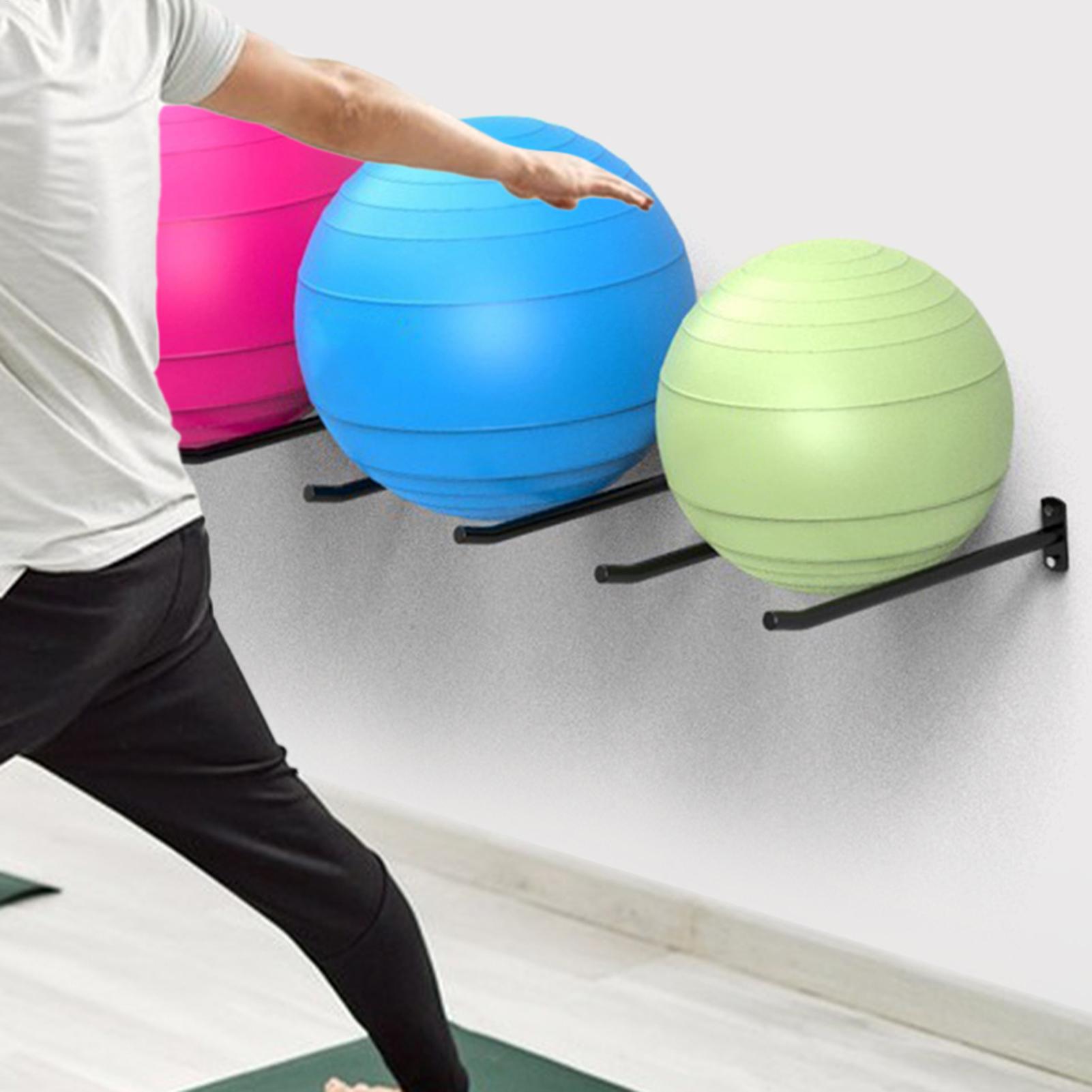 Oefenbalhouder, 2-pack, wandbe - Yoga Fitness Rooms recensie en prijs