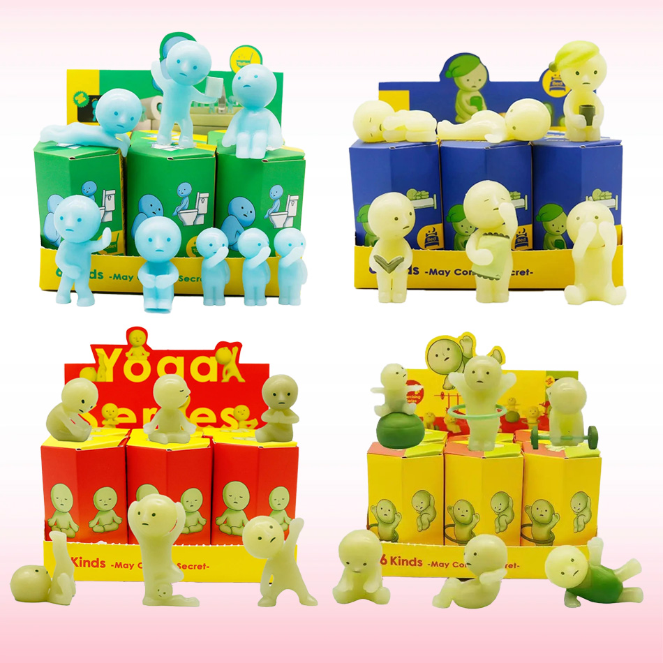 Glow-in-the-dark minifiguur se - Yoga Fitness Tva recensie en prijs