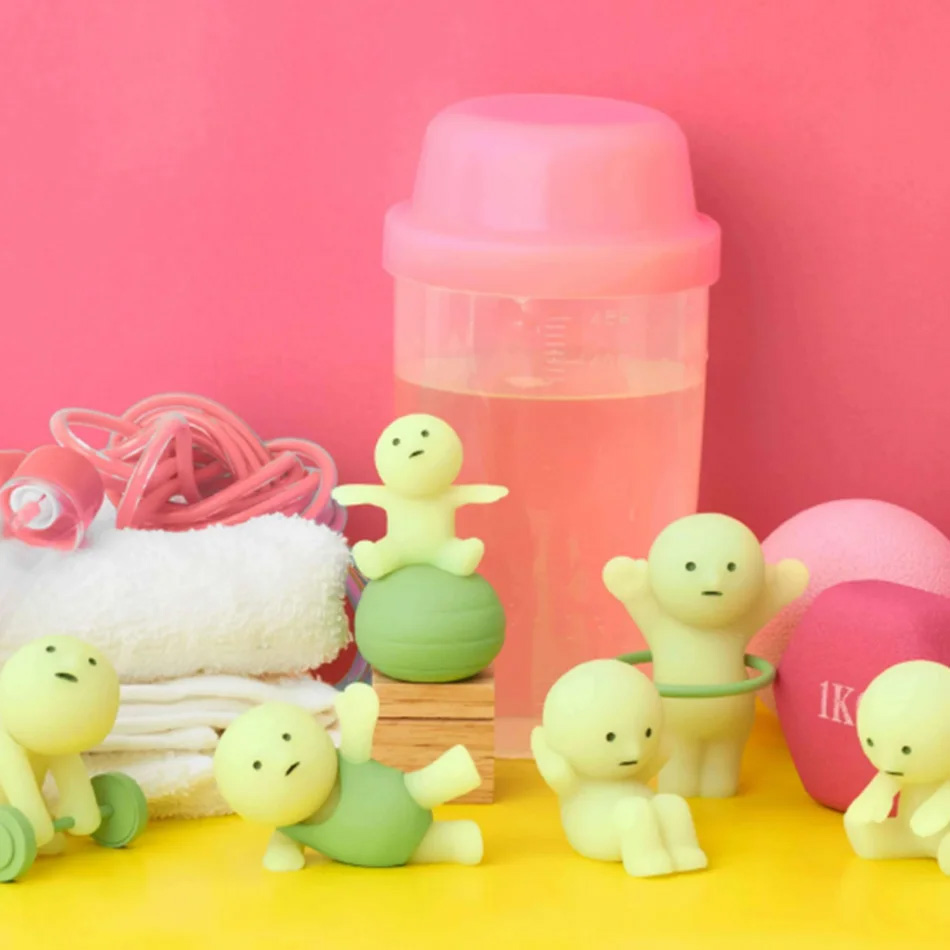 Glow-in-the-dark minifiguur se - Yoga Fitness Tva recensie en prijs