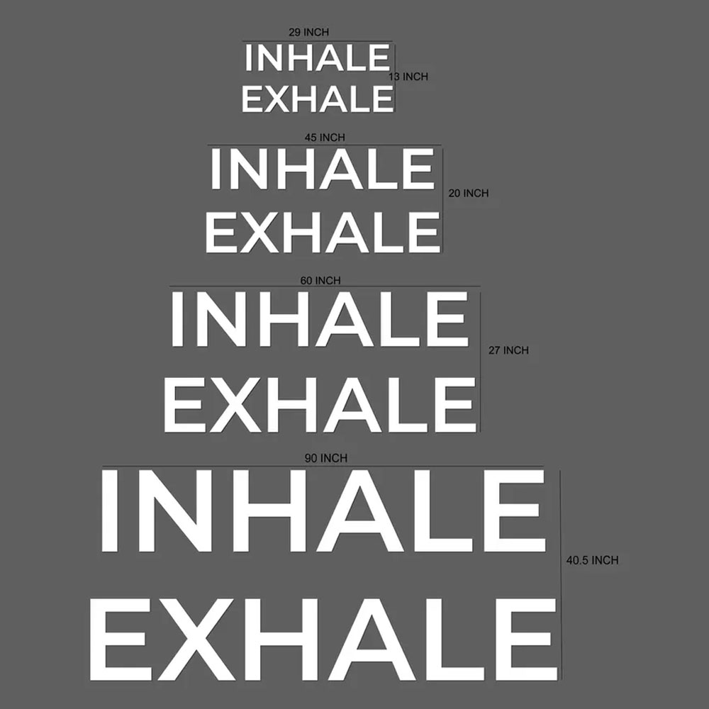 INHALEER UITHAAL, - Yoga Fitness Rooms recensie en prijs