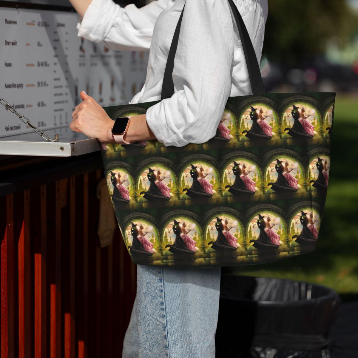Wicked Musical Beach Tote Bag  - Yoga Fitness Music recensie en prijs