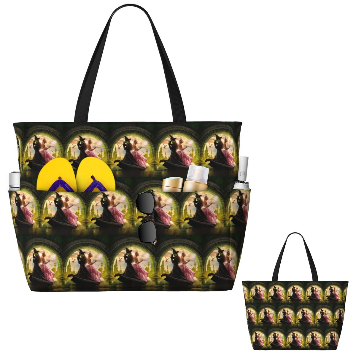 Wicked Musical Beach Tote Bag  - Yoga Fitness Music recensie en prijs