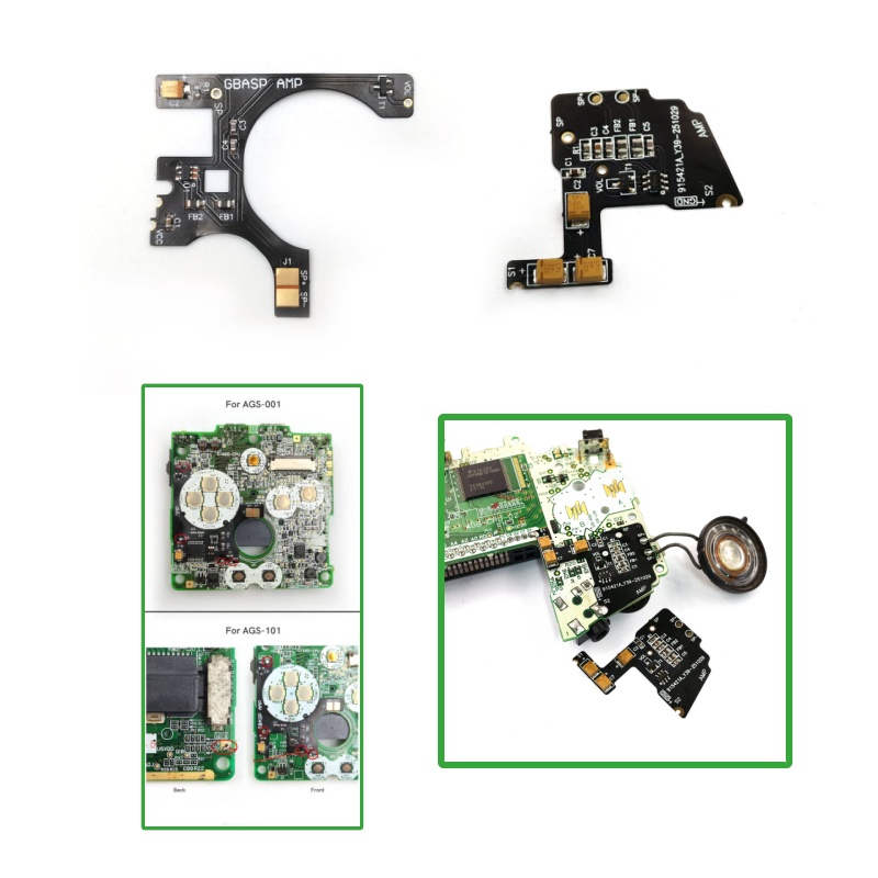 Versterker Voor GBA SP/GBA AGS - Push Up Board recensie en prijs