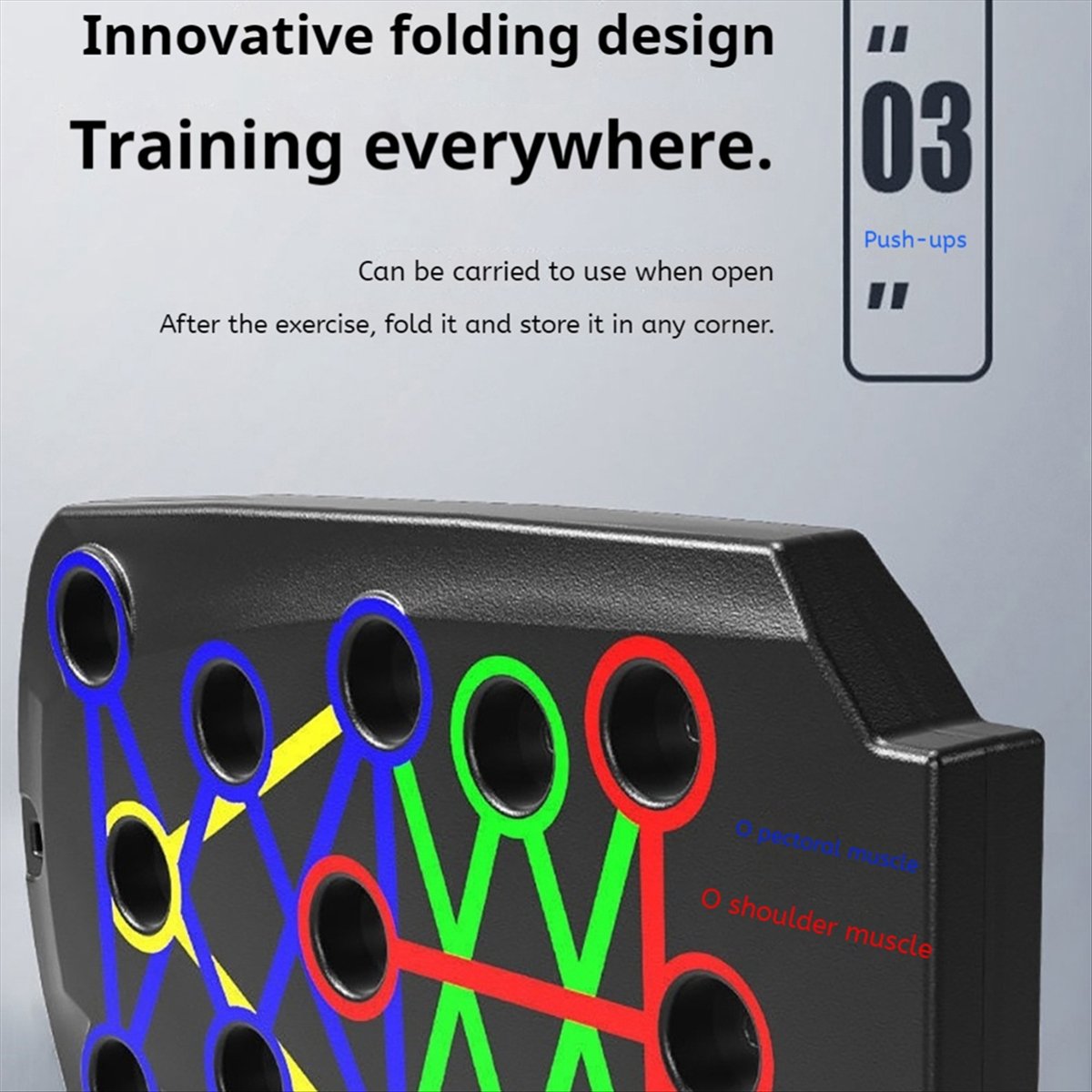 A10R Draagbare Opvouwbare Push - Push Up Board recensie en prijs