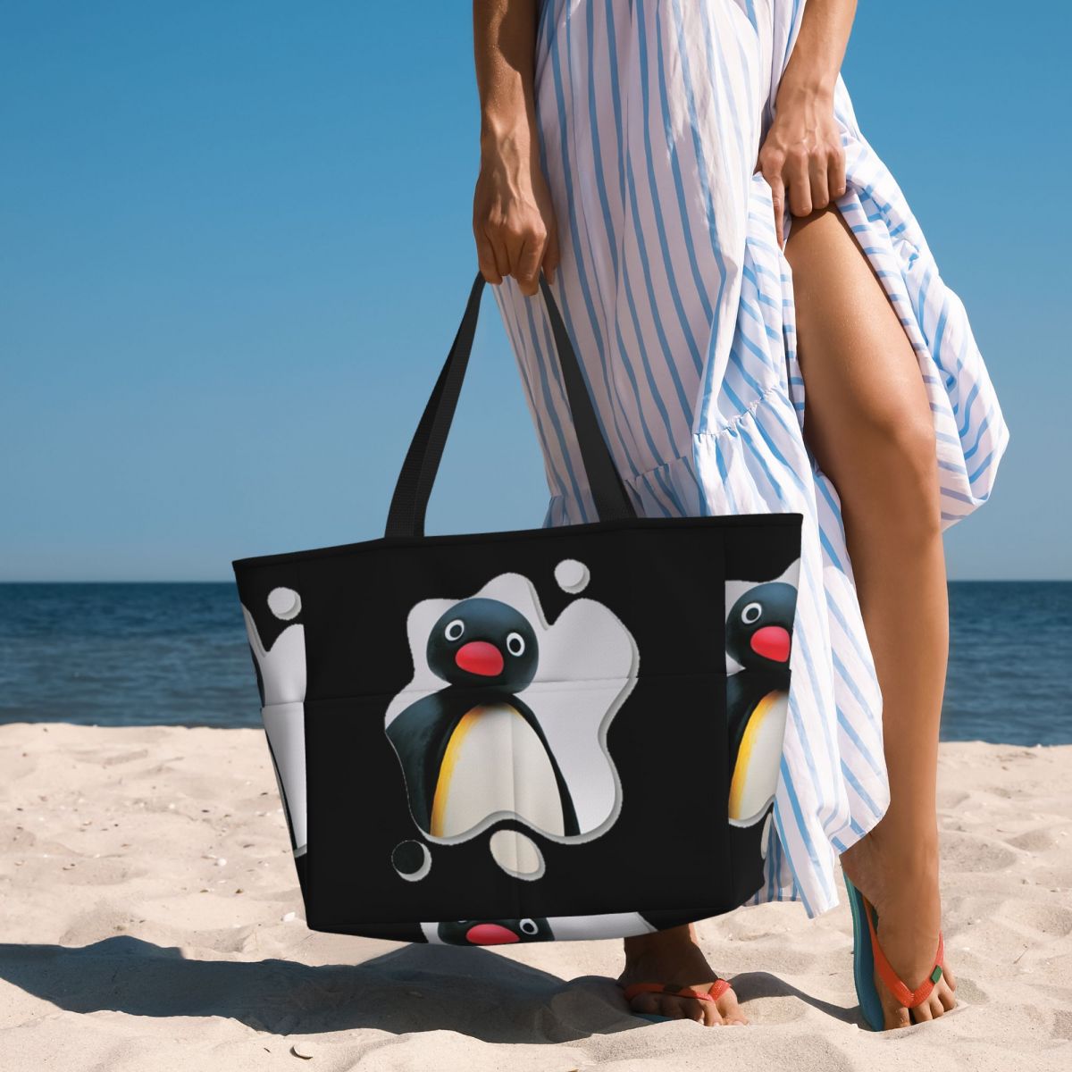 Pingu Pinga Penguin Tv Beach T - Yoga Fitness Tva recensie en prijs