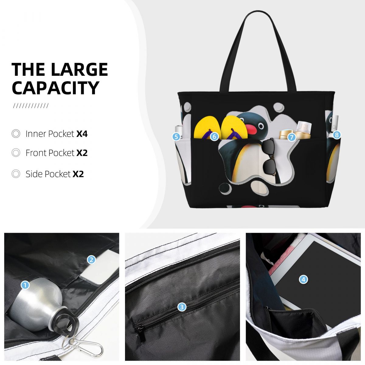 Pingu Pinga Penguin Tv Beach T - Yoga Fitness Tva recensie en prijs
