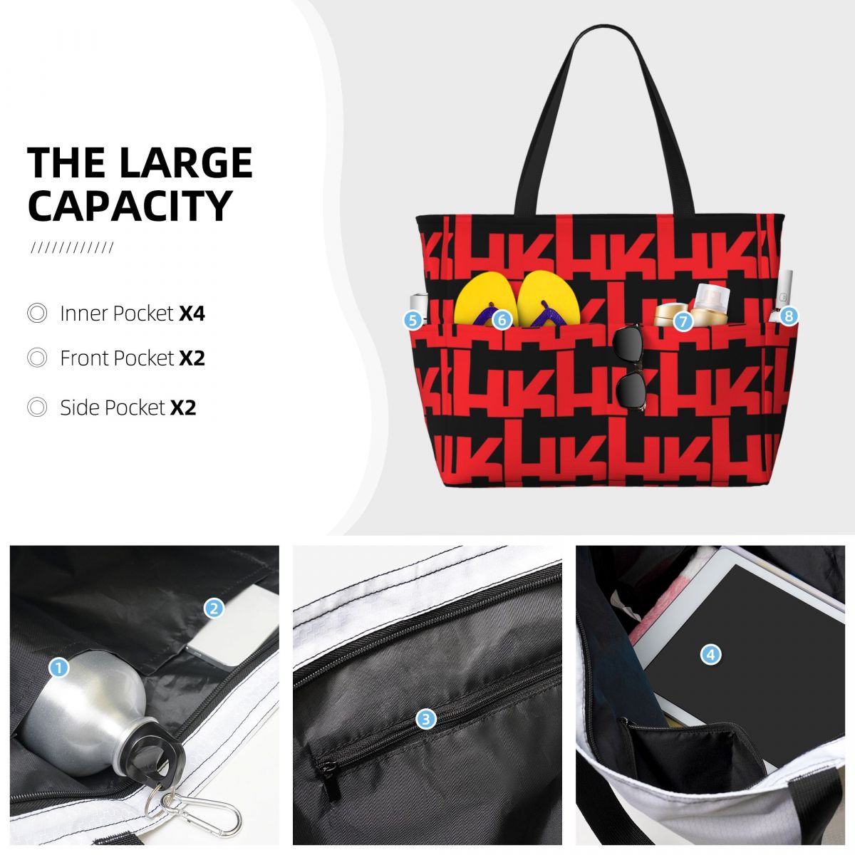 Heckler Koch Hk Logo Strandtas - Yoga Fitness Hk recensie en prijs